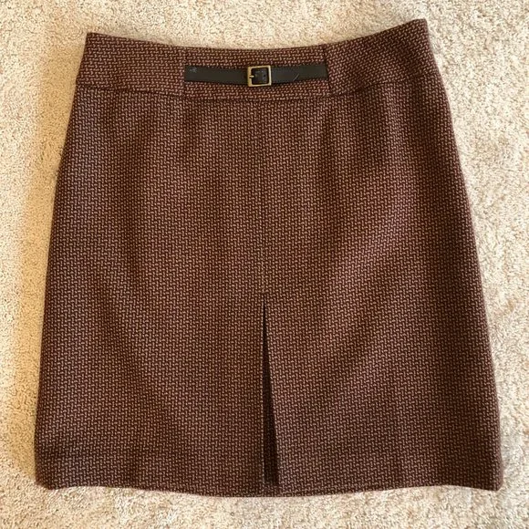Ann Taylor Loft Wool Knee-Length Skirt Size 8 - Picture 1 of 10